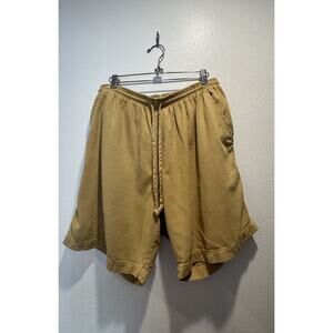 OFY Shorts Men’s Size XL Lyocell Cotton Blend Drawstring Elastic Waist Coastal